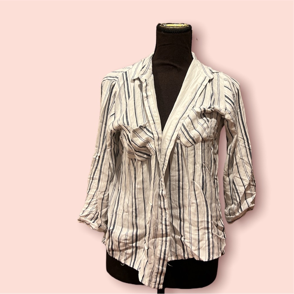 Sim and Sam Striped Blouse